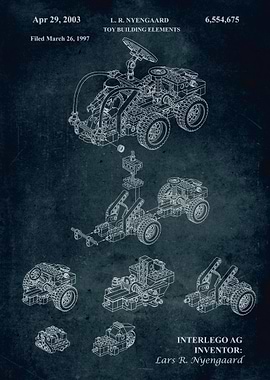 No209 - 1997 - Toy building elements - Inventor L. R. N ...