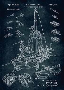 No207 - 1997 - Toy building elements - Inventor L. R. N ...
