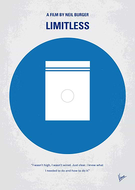 No828 My Limitless minimal movie poster With the help ...