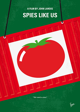 No831 My Spies Like Us minimal movie poster Two bumbli ...