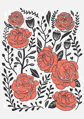 Secret Flower Garden -Orange Garden-