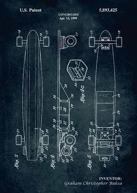 No236 - 1999 - Longboard - Inventor Graham Christopher ...