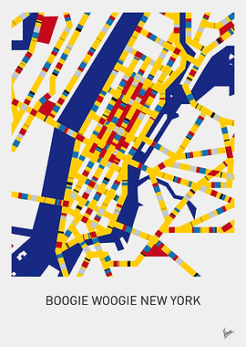 Let’s Boogie Woogie by Chungkong. NEW YORK.
