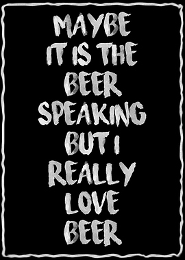 I Love Beer