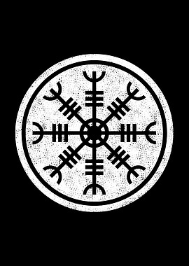 The Helm of Awe Viking Symbol