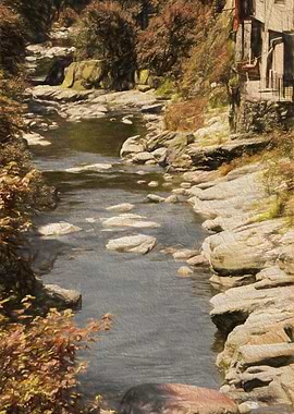 river in the mountain