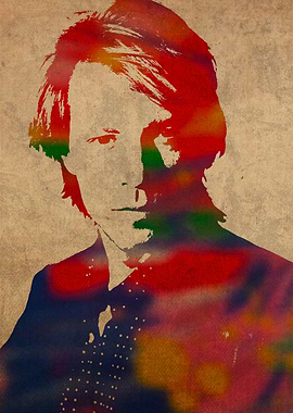 Jon Bon Jovi Watercolor Portrait