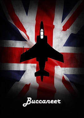 Blackburn Buccaneer Union Jack Flag
