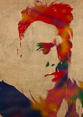 Morissey Watercolor Portrait