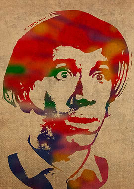 Gilligan Watercolor Portrait