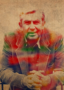 Andy Griffiths Watercolor Portrait