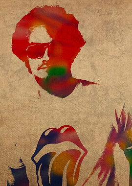 Danny Masterson as Hyde Watercolor Portrait