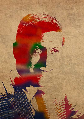 Dick Van Dyke Watercolor Portrait