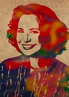 Kitty Forman Watercolor Portrait