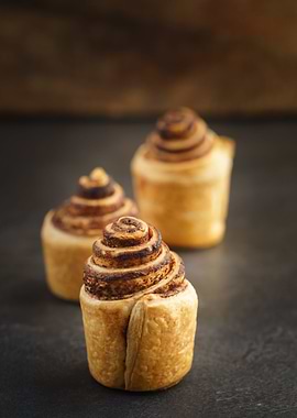 Fresh baked cruffins