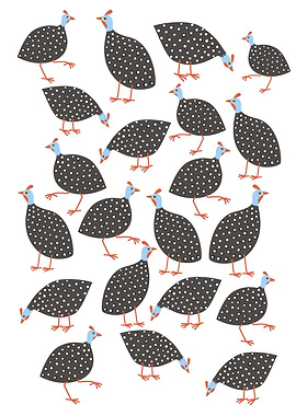 Guinea Hens