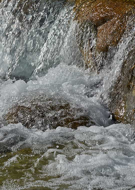 waterfalls on the river