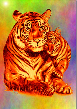 Tiger & Cub