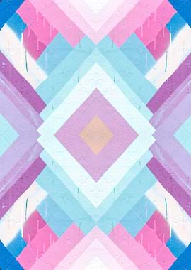 drip geometric pattern