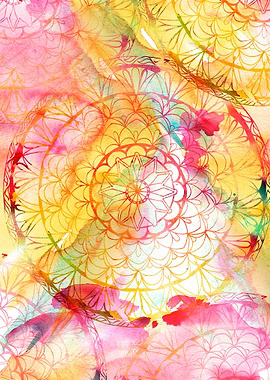 mandala watercolor II