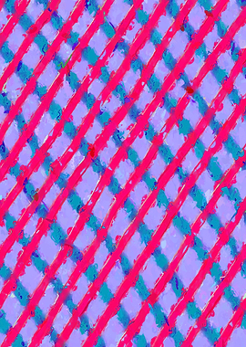 line pattern painting abstract background in red p