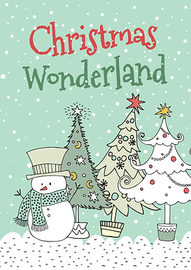Christmas Wonderland Scene