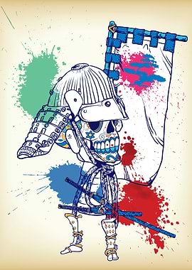 Dead Skull Samurai -X14-