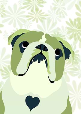 English Bulldog In Greener