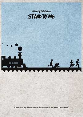 Stand By Me Minimal Poster