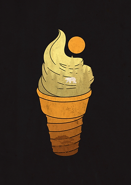 polar beer on Ice cream