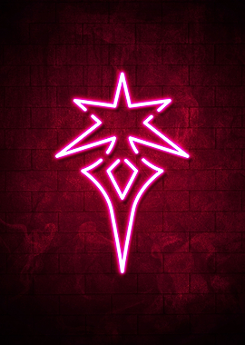 Final Fantasy XIV - Dark Knight Neon