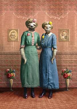 The Sloth Sisters at Home