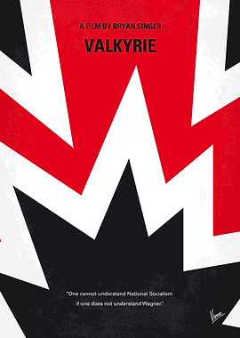 No876 My Valkyrie minimal movie poster