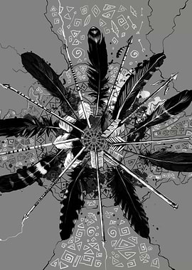 native mandala vintage 2