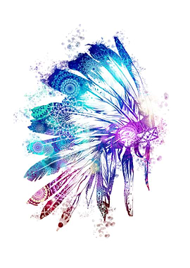 vintage mandala headdress 3