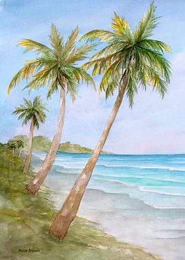 Swaying Palms
