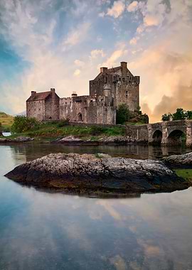 Eilean Donan Castle in Scotland.