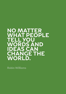 Inspirational Quote by Robin Williams Series 014