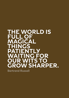 Inspirational Quote by Bertrand Russell Series 010