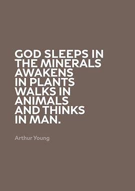Inspirational Quote by Arthur Young Series 020