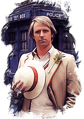 5th doctor - sketch