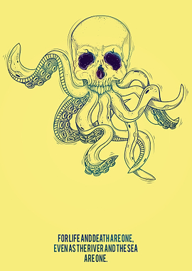 'Octoskull' life quote