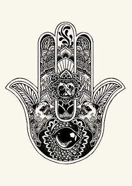 Hamsa Hand Pug