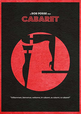 Cabaret Minimalist Poster