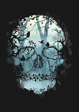 Dark Forest Skull