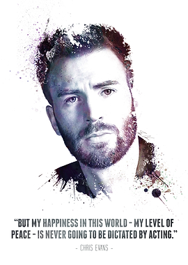 The Legendary Chris Evans and his quote.