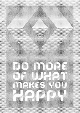 Graphic Art HAPPINESS