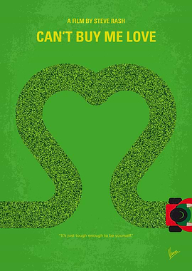 No894 My Cant Buy Me Love minimal movie poster