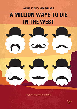 No890 My A Million Ways to Die in the West minimal