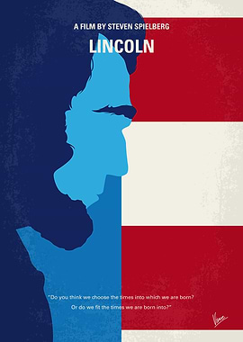No895 My Lincoln minimal movie poster